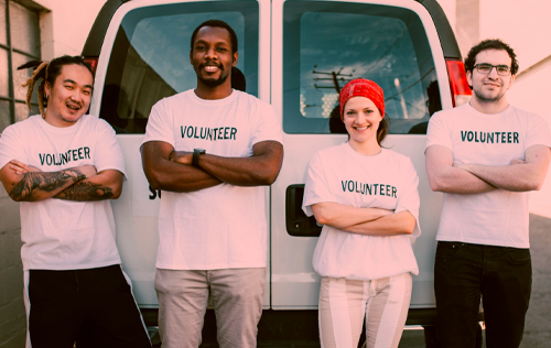 volunteer team